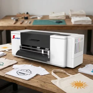 30cm DTF Printer F1080 PET Film Apparel Auto Cutter Automatic 5-Color No PC