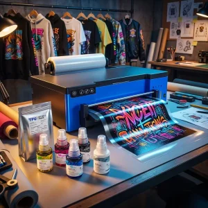 30cm Digital L1805 A3 Inkjet DTF Printer for Textile and Garment Printing, PET Film Thermal Transfer
