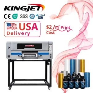 30cm UV DTF Printer with AB-2 Laminating and Dual Crystal Label Printing, 12 Inch
