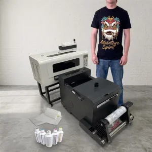 30cm Width Double-Head DTF T-Shirt Printer All-in-One Powder Shaking Machine FN-DTF30A 8-Pass
