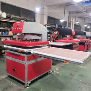 31×39 Inch Fabric Heat Press Machine for Mouse Pads Sublimation Transfer Pneumatic Double Station