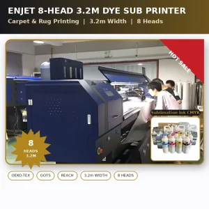 3200dpi High Resolution Large Format Roll-to-Roll Sublimation Printer 3.2m Sublimation Paper Transfer Machine