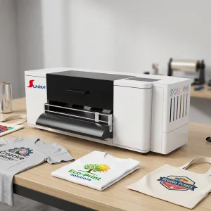 33cm DTF Printer F1080 5-Color Smartphone-Controlled Printing Machine with No RIP Software