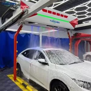 360 Touchless Stainless Steel Car Wash Equipment for Commercial Fleet Service