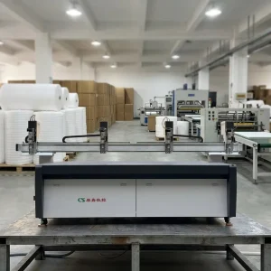 4-Head Electric CNC Cutting Machine for Packaging Sponge, EVA, EPE, and Pearl Cotton Foam