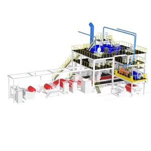 4.2m Wide SMS Nonwoven Fabric Production Line for Crop Protection, High Capacity