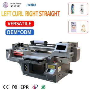 4060 Roll-to-Roll Inkjet UV Flatbed Printer for Phone Case Metal Acrylic Sheets Labels Logos and Stickers
