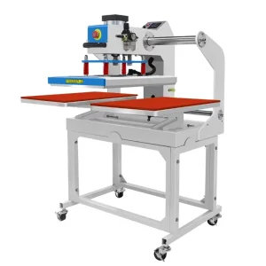 40×40 cm and 60×40 cm Double-Station Large-Format Heat Press Machine for DTF Printing