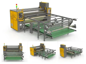 420 Type Roller Heat Transfer Printing Machine, 42x190cm