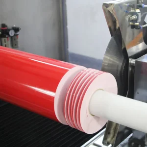 450mm Foam and Double-Sided Masking Tape Log Roll Cutting Machine 1300mm Slitter Rewinder Servo Motor