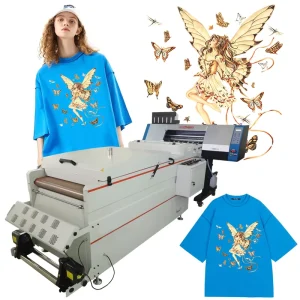 4720-Head White L1800 DTF Plotter Printer with Ink Stirring and Auto-Clean System for Heat Transfer on Shirts and Shoes