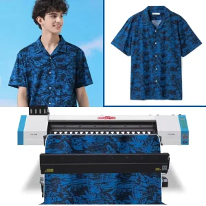 4720 I3200-Head Industrial Fabric Dye Sublimation T-Shirt Textile Printer