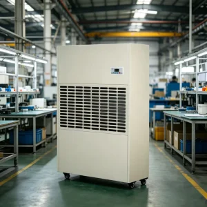 480L/D Cabinet Industrial Dehumidifier Floor-Standing Air Dryer System for Greenhouse, Warehouse, Factory, and Commercial Building