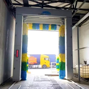 5-Brush Rollover Bus Wash Machine with Water Recycling for Fleet Washing