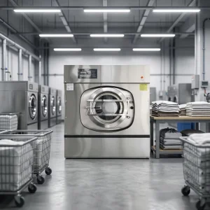 50kg Heavy-Duty Automatic Electric Industrial Garment Washer for Hotel Laundry