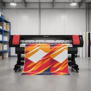 6-Foot Flag Flex Banner Fabric Sublimation Printing Machine