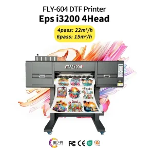 60 cm DTF Printer XP600 with Pigment Ink Automatic Print Head