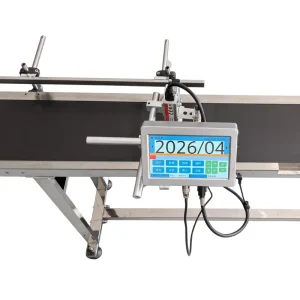 600 DPI Inline Quick-Drying Date Coding Label Printer for Plastic Packaging