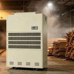 600L/D High-Temperature Dehumidifier with 14kW Heating for Wood and Food Drying