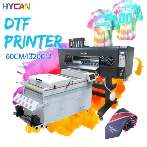600mm I3200 DTF Printer with Pigment Ink for T-Shirt Printing