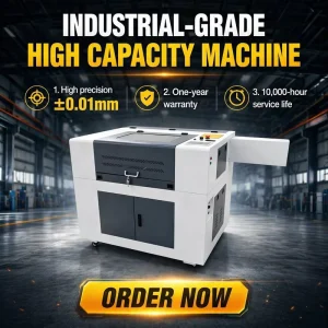 6040/9060 50W/60W/80W/100W/150W CNC CO2 Laser Engraving and Cutting Machine for Tumblers, Acrylic, Wood, and Leather