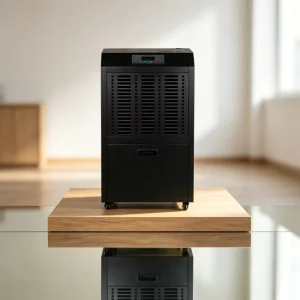60L/D Industrial Floor Standing Dehumidifier Commercial Warehouse Air Dryer Humidity Control System