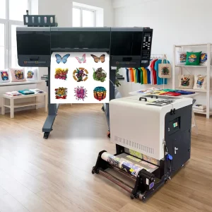 60cm 2-Head I3200 DTF Printer with Shaker and Dryer for T-Shirt Printing