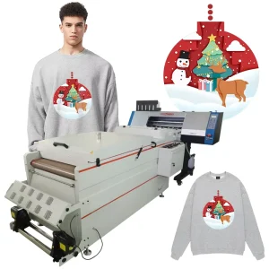 60cm DTF Powder Dryer Shaker Machine with PET Film DTF Printer for T-Shirt Fabric