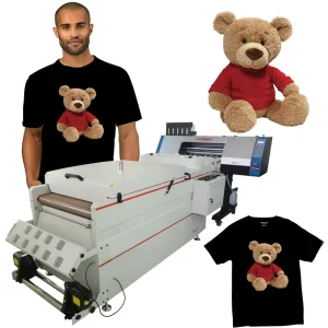 60cm PET Film Inkjet DTF Printer for T-Shirt Printing with 4720 I3200 Printhead