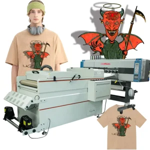 60cm Roll-to-Roll L1800 DTF PET Film Printer with 10.03 Software for T-Shirt Printing