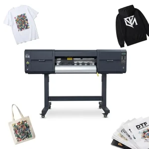 650mm DTF Printer 650WX I3200 Printhead 2 Print Heads PET Film Heat Transfer Printing Machine