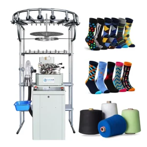 6F High-Speed Sports Sock Knitting Machine Household Circular Knitting Machine