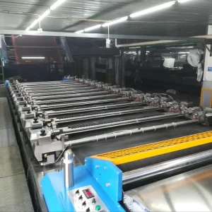 8-Color High-Speed Rotary Screen Printing Machine for Fleece Fabric