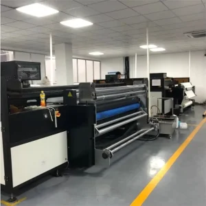 8-Head Digital Belt Printing Machine 2200mm Direct Fabric Digital Printing 1800mm Inkjet Belt Printer