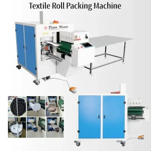 8 Textile Roll Packing Machine Automatic Quilt Blanket Pillow Rolling Packing Machine
