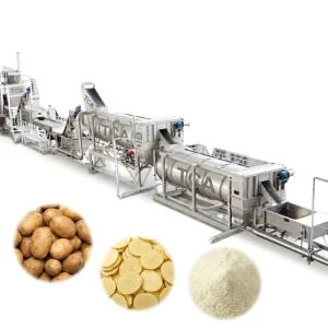 800 kg/h Potato Flakes Production Line Sweet Potato Flour Making Processing Machine Equipment