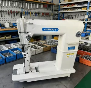 810 Single-Needle Post-Bed Lockstitch Sewing Machine for Wigs, Leather, Hair and Shoes