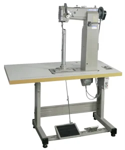 8366 Single Needle Heavy Duty Walking Foot Compound Feed Post Bed Leather Sewing Machine for Bags