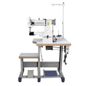 8B Lockstitch Sewing Machine, Heavy-Duty Post-Bed Single-Needle Horizontal-Cylinder Feed for Leather
