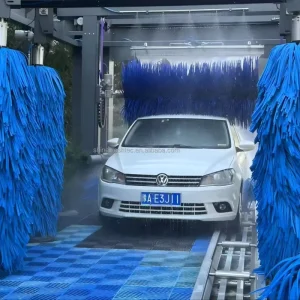 9-Brush Tunnel Car Wash Equipment for Public Transport Stations
