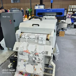 9-Color 4-Head A1 DTF Printer with I3200 Inkjet Heads, 60cm Oven and Dryer