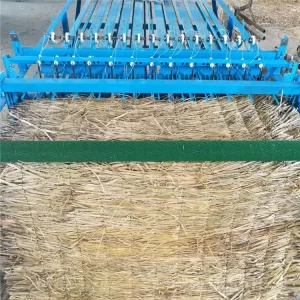 900W Motor Bamboo Fence Mat and Rattan Weaving Machine