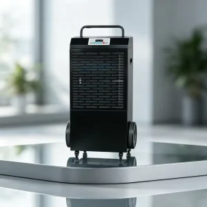 90L/D Commercial Mobile Trolley Dehumidifier Air Dryer for Industrial Warehouse and Basement