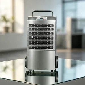 90L/D Industrial Portable Dehumidifier Air Dryer for Commercial Warehouse, Factory, and Basement