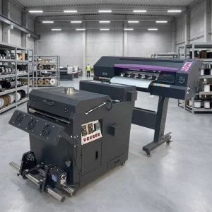 A1 60cm DTF Direct-to-Film Heat-Transfer Machine with Powder Shaker for T-Shirt Printing