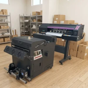 A1 60cm DTF Direct-to-Film PET Transfer Machine with Shaker Oven for T-Shirt Film Transfer