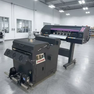 A1 60cm DTF Direct-to-Film T-Shirt Printing Machine with Dual XP600 I3200 Printheads for Textiles