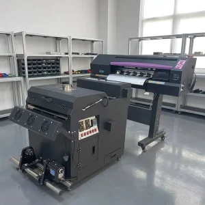 A1 60cm DTF Printer Direct-to-Film PET Film Transfer Printing Machine with Dual I3200 Heads for T-Shirt Business