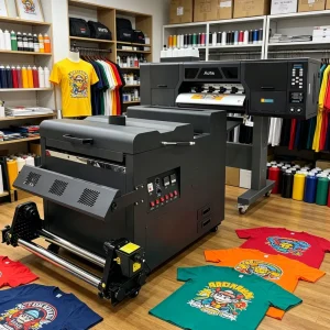 A1 Semi-Automatic DTF Heat Transfer Printer for Clothing Custom Pattern Printing