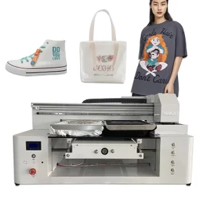 A2 2-Station DTG Direct-to-Garment Double-Tray Textile Printer for T-shirt Printing